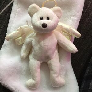 White Angel Bear Plush